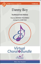 Danny Boy TTBB choral sheet music cover